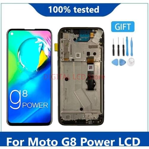 Original Display For Motorola Moto G8 Power LCD XT2041 XT2041-3 XT-2041-1 LCD Touch Screen Assembly For Moto G8Power LCD