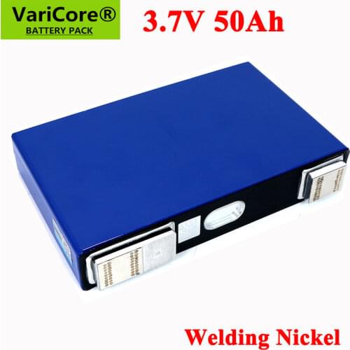 VariCore 3.7V 50Ah battery pack 50000mAh Ternary lithium battery for 12V 24V Motorcycle Car motor batteries modification Nickel