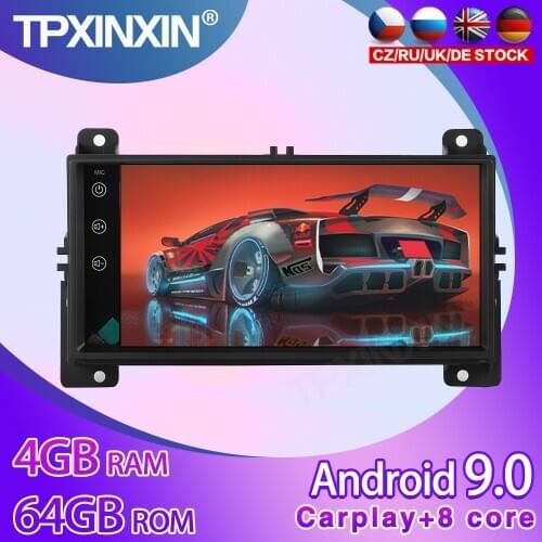 Android 9 Car GPS Navigation For JEEP Grand Cherokee 2008-2013 Tesla Style Head unit Multimedia player Auto Radio Tape Recorder