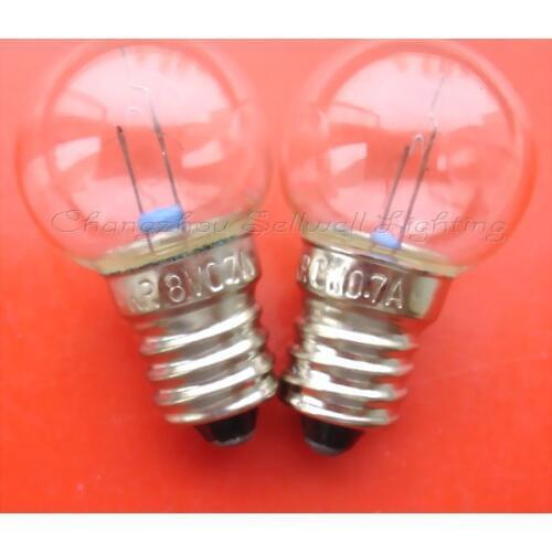 Free Shipping Good!miniature Light Bulb 8v 0.7a E10s G18 A575