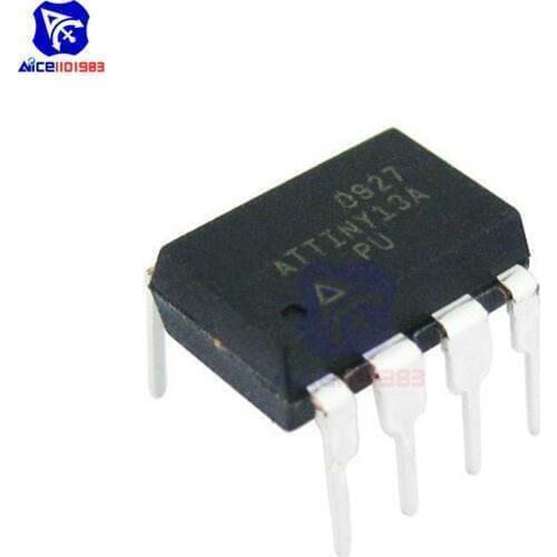 5PCS/Lot IC Chip ATTINY13A-PU ATTINY13A ATMEL ATTINY13 DIP-8 Original Integrate Circuit Chip