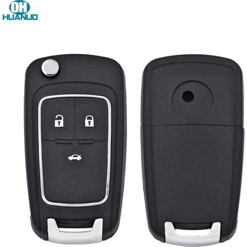 Bright Shell 3B Flip Folding Remote Key Shell Fob Case for Vauxhall-Opel Zafira Astra Insignia Holden HU100 Blade
