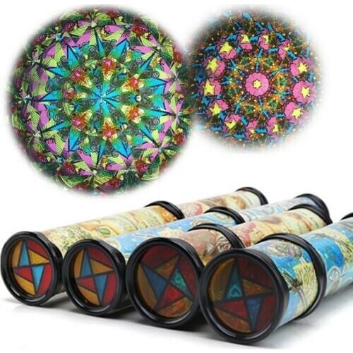 2019 New Brand Kaleidoscope Colorful Toy Kids Children Birthday Educational For Children Gifts 21/30cm Hot Sale Kids Classic Toy