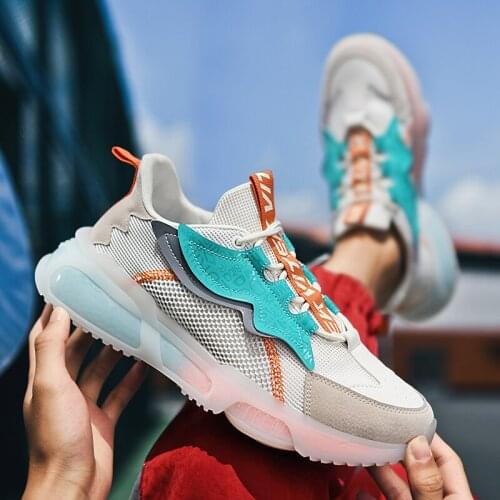 High Quality Casual Shoes Men Summer Sneakers Mixed Colors Fashion Mens Sports Shoes Breathable Male Mesh Sneakers basket homme