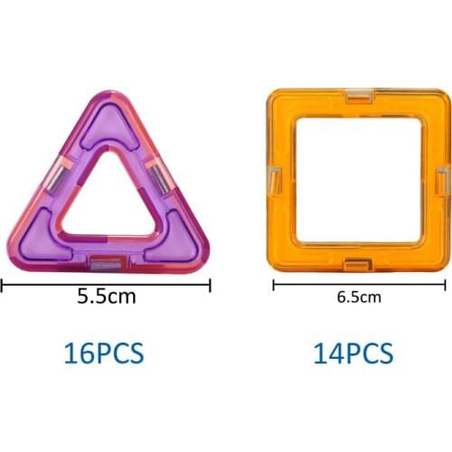 30pcs Big Size Magnetic Blocks Designer Construction Set Model Building Magnets Magnetic Blocks Educational Toys