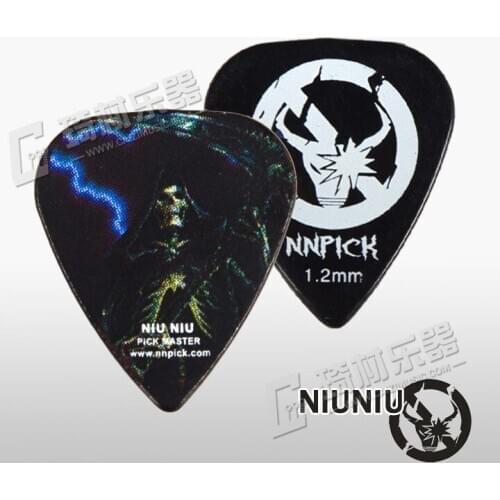 NNPICK by IM Cool Series Standard Shape Death Guitar Pick Plectrum Mediator Gauge 0.88mm or 1.2mm