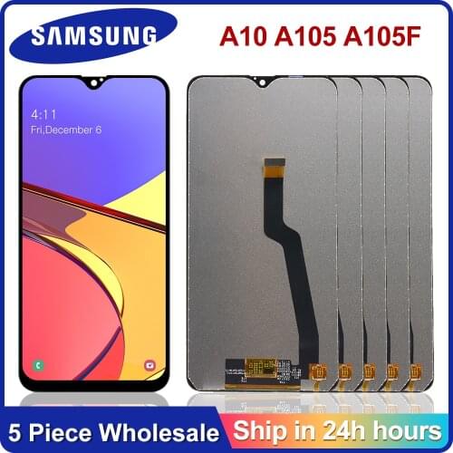 5 piece/lot Test Original A10 lcd For Samsung galaxy A10 A105 A105F SM-A105F LCD Display Touch Screen Digitizer Assembly