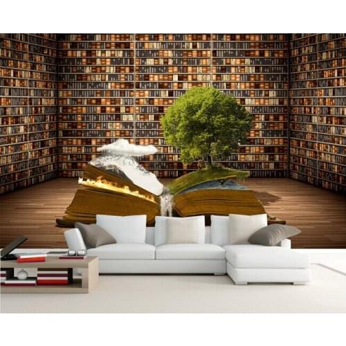 Custom 3 d wallpaper, coloring book mural for sitting room bedroom study background wall waterproof wallpaper papel de parede