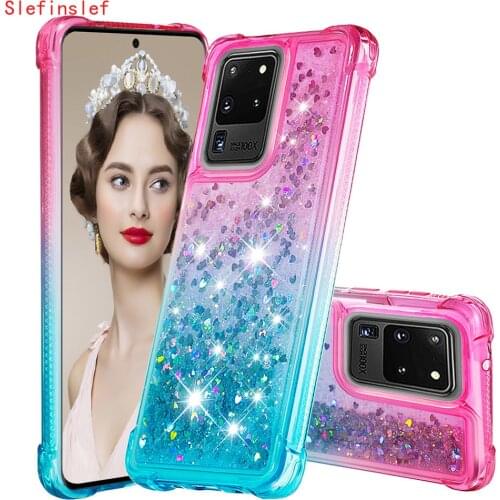 Gradiente Quicksand Cover for Samsung Galaxy A01 A21 A51 A71 A10s A20 A30 A40 A50 A70 A20E S20 plus ultra Shockproof Case Shell