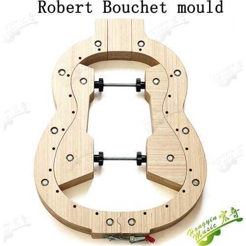 Robert Bouchet Robert. Butchers classical guitar sound beam mold head template assembly mold