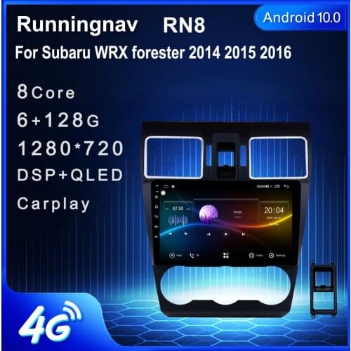 Runningnav For Subaru WRX forester 2014 2015 2016 Android Car Radio Multimedia Video Player Navigation GPS
