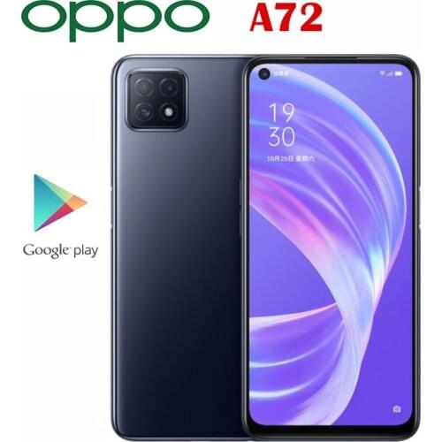 New Original Official OPPO A72 5G Smart Phone Octa Core Tianji 720 6.5inch 90HZ LCD 4040Mah 18W Fast Charge 16.0MP 8GRAM 128GROM
