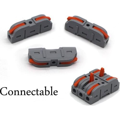 Wire Connector Terminal Block Splicing Joint New Adapter 32A RF, Lighting Mini Quick Universal Compact Can Be Replaced at Will