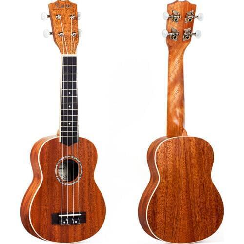 Kmise Mahogany Ukulele Soprano Professional Musical Instruments 21 Inch Ukelele Uke 4 String Hawaii Guitar