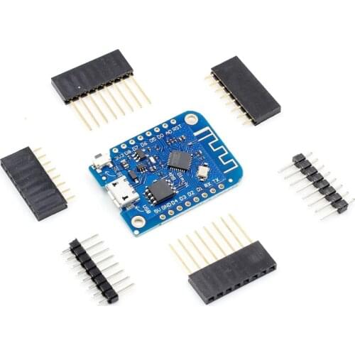 WeMos- D1-Mini V3.0 NodeMcu 4MB Bytes WIFI Internet Of Things Development Board Based ESP8266 for arduino- Nodemcu Drop shipping