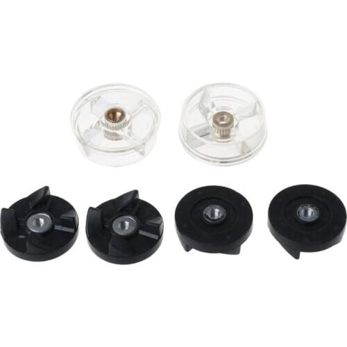 6pcs Replacement 2 Plastic Gear Base 4 Rubber Gear For Magic Bullet Spare Parts U1JE