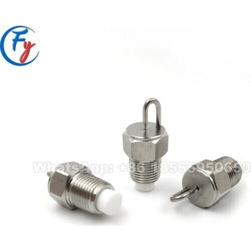 1/8 inch rubine core impinging nozzle, impingement misting nozzle, mist jet, artificial fog sprayer atomizing fog mist nozzle
