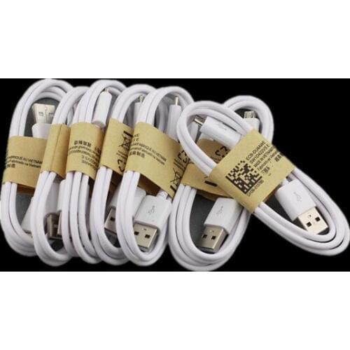 1000pcs TPE PVC OD 3.4 3.8mm 1m 3FT micro usb data sync charger cable cord line for samsung s3 s4 s6 s7