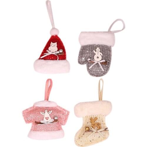 Adornos Navidad 2021 Natal Christmas Tree Decoration Christmas Gloves Drop Qrnament