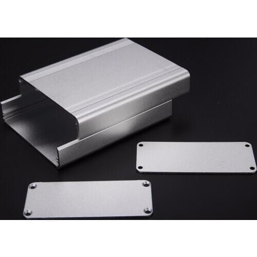 New Silver Split Body Extruded Aluminum Box Aluminum Enclosure Electronic Project Case 110x88x38mm