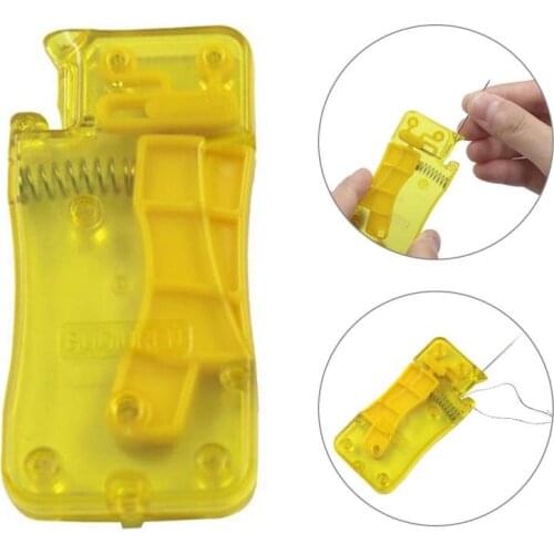 Automatic Threader Quick Sewing Threader Needle Tool Sewing Machine Needle Threader Stitch Insertion Tool DIY Sewing Supplies