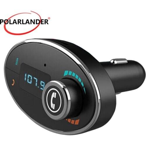 Car MP3 Player Bluetooth FM Transmitter FM Modulator Bluetooth Receiver Hands Free Car Kit LCD Display USB Charger