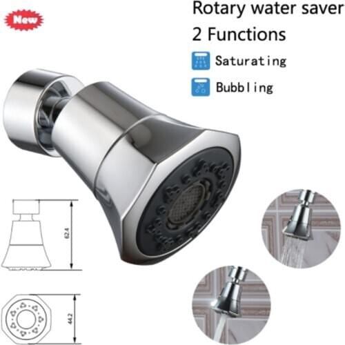 Kitchen Faucet Bubbler Areater Double Function 360-Degree Rotating Kitchen Filter Faucet Accessories