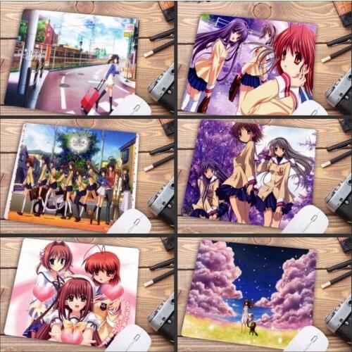 Mairuige Big promotion Japanese Sexy anime Girl Custom Skin Design Game mousepad Small Size for 180x220x2mm Rubber Mousemats