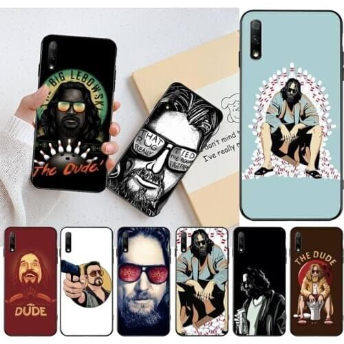 CUTEWANAN BIG LEBOWSKI Luxury Phone Case for Huawei Honor 30 20 10 9 8 8x 8c v30 Lite view pro