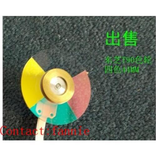 Projector color wheel for Toshiba T9 T90 T90A T98 S880 ,4 segments 44mm
