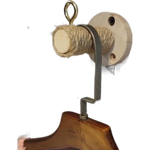 Mask Holder Multi-Purpose Hooks Wood Hook Wall Hanger Hook Crochet Home Accessories Stand Wood Hanging Hook Wall Hook