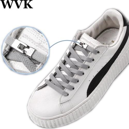 2pcs Quick No Tie Shoelaces Elastic Cross buckle ShoeLaces Kids Adult Unisex Sneakers Shoelace Lazy Laces Strings Accessories