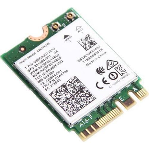 JINYUSHI for INTEL 8265NGW 8265AC dual-band wireless card 4.2 Bluetooth NGFF interface