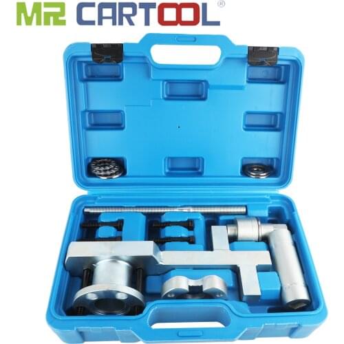 MR CARTOOL Engine Crankshaft Belt Pulley Puller Tool Set For Jaguar Land Rover V6 3.0T /V8 5.0T Petrol Engine Fixing Tool Kit