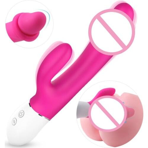 Milt-Frequency Charging Simulation Silicone G-Spot Vibrator For Female Sex Masturbation Device Waterproof Artificial Vibrator