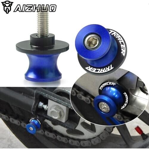 Motorcycle 6MM CNC Swingarm Spools Stand Screws Slider FOR YAMAHA Tracer900 GT Tracer 900 700 GT Tracer700 MT09 MT07 2016-2021