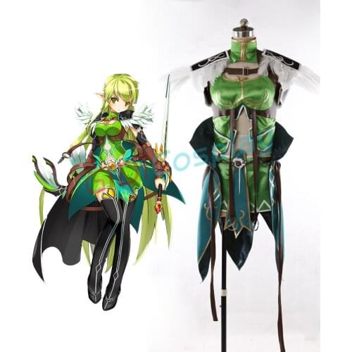 ELSWORD Rena Dress Cosplay Costume Custom Made