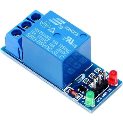 5v 1 Channel High Level Relay Module with Optocoupler
