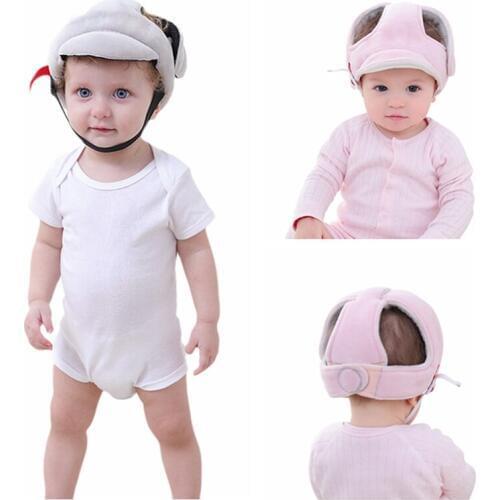 Baby Head Protection Hat Toddler Drop Crash Cap Shatter-resistant Safety Soft Helmets