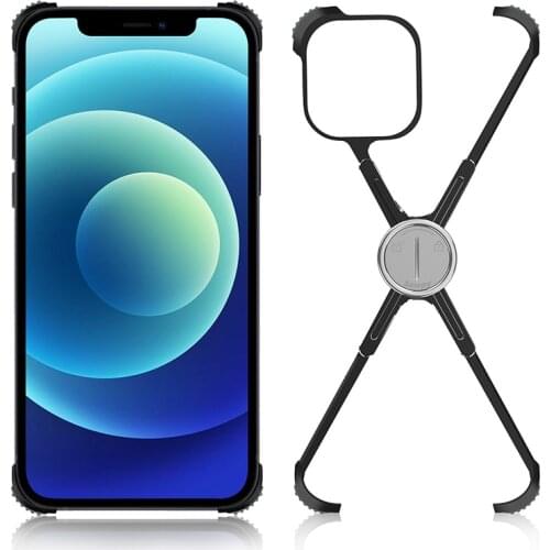 Technology Sense X-shaped Phone Cases for iPhone 12 Case Advanced X-Type Phone Cover for iPhone 12 Mini Pro Max