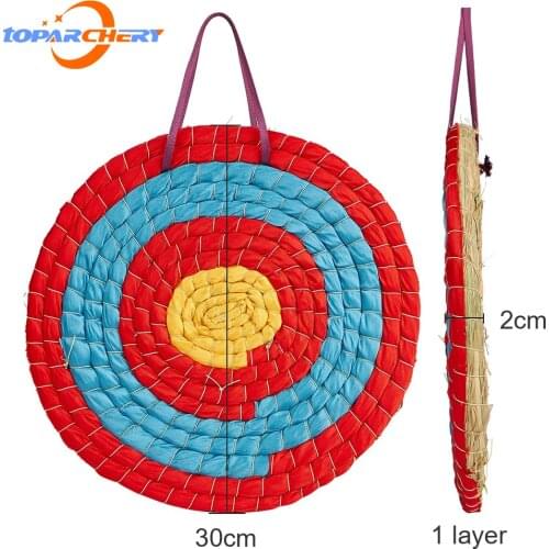 Toparchery 1pc 50cm Round Grass Shooting Targets 50cm Square 3D EVA Targets Outdoor Archery Sports Accessories