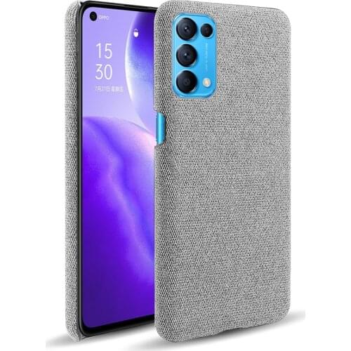 Ultra Thin Fabric Cloth Case For OPPO Reno 5 Case CPH2145 Anti-Drop Cover For OPPO Reno 5 Pro 5G CPH2201 Reno5 Pro+ Plus PDRM00