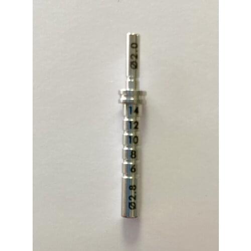 Φ2.0-φ2.8 Dental Depth Gauge Balance Bar Parallel Pin Double Head For Implant Lab Tool