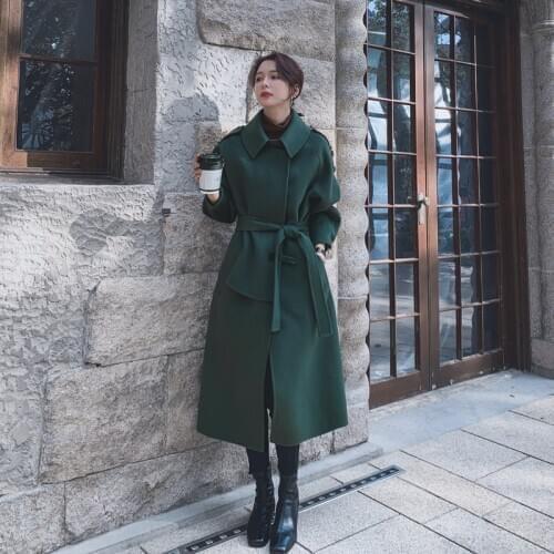 Xiangyihui Women's Coats With A Belt
