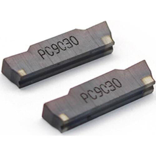 10PCS MGMN400 M PC9030 grooving carbide inserts MGMN 400 lathe cutter turning tool Parting and grooving tool Parting off