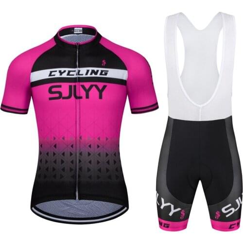 2021Summer Cycling Sjlyy Prited Bike Moto Cycling Jersey Set Road Bicycle Jerseys MTB Bicycle Wear Breathable Cycling Clothing
