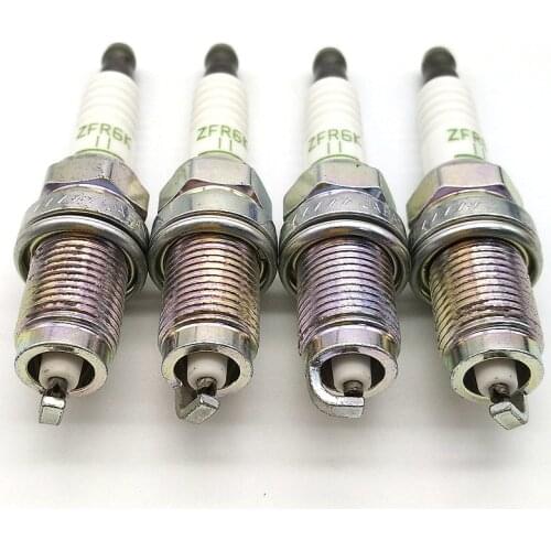 4pcs 9807B-5617P ZFR6K11 Normal Spark Plug For Honda Accord Civic CR-V FR-V 2.0 2.3 2.4 L 9807B5617P ZFR6K-11 9807B-5617P