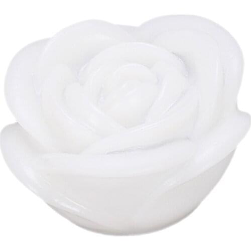 7 Color Romantic Changing LED Floating Rose Flower Candle Night Light