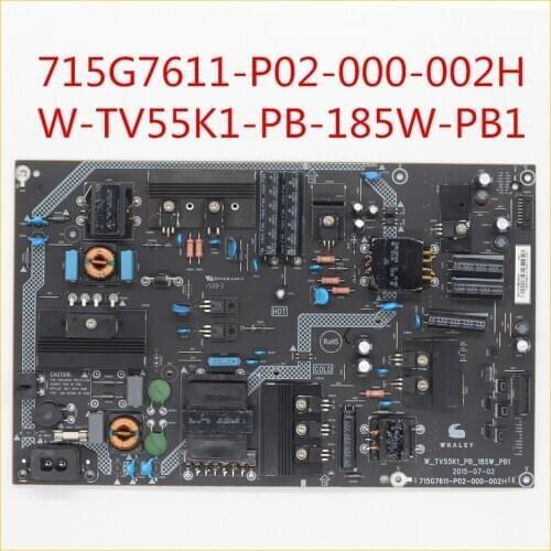 715G7611-P02-000-002H W-TV55K1-PB-185W-PB1 Power Supply Board For TV WTV55K1 Professional TV Accessories LCD TV power board