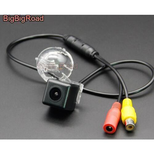 BigBigRoad Car Rear View Camera FOR Mitsubishi Space Star / Mirage 6 2012~2019 Hatchback / HD CCD Back Up Reverse Camera